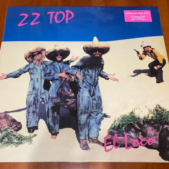 ZZ Top El Loco LP ~ SYEOR ~ Ltd Ed Colored Vinyl (Hot Pink) ~ New/Sealed! - Picture 2 of 3